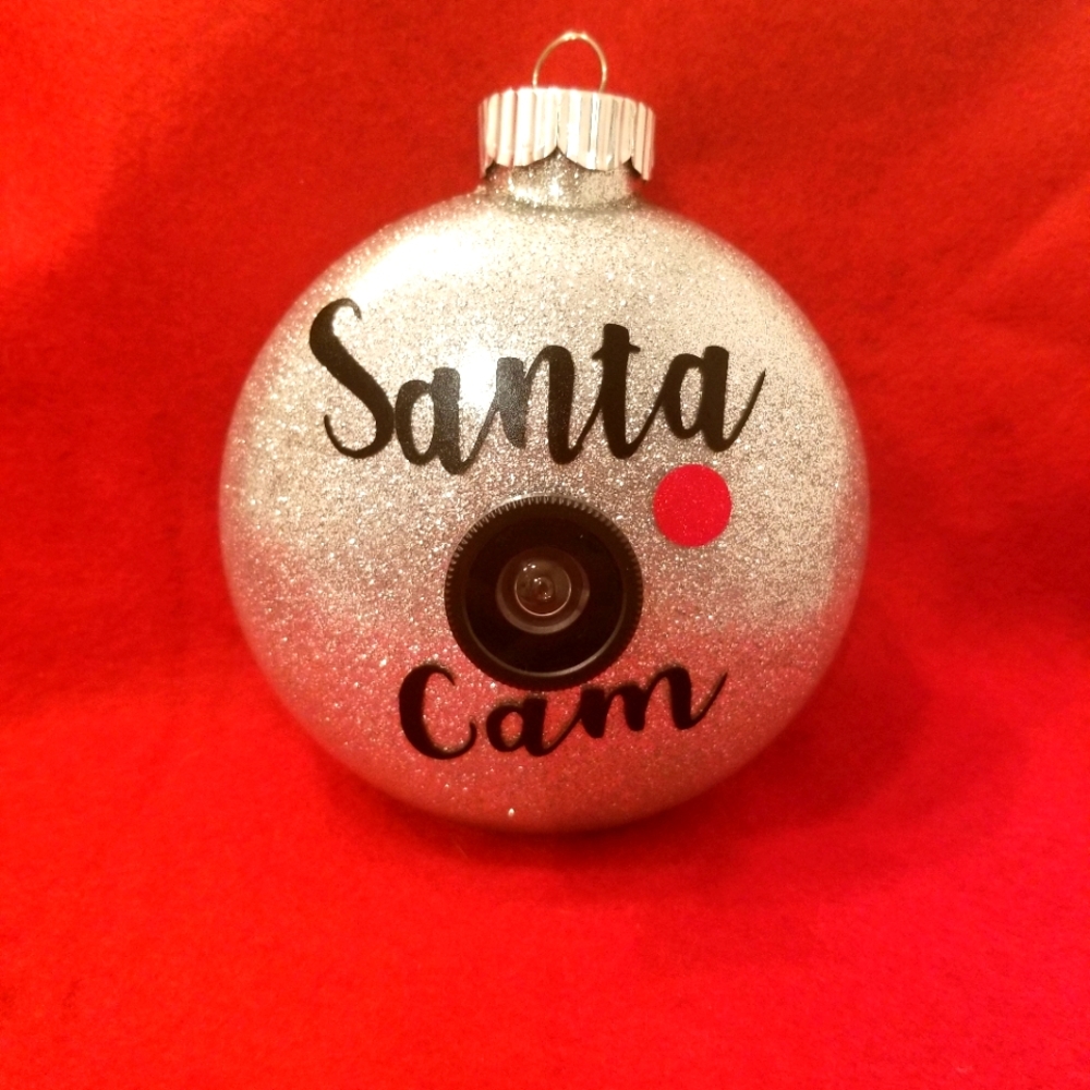 Santa Cam ornament